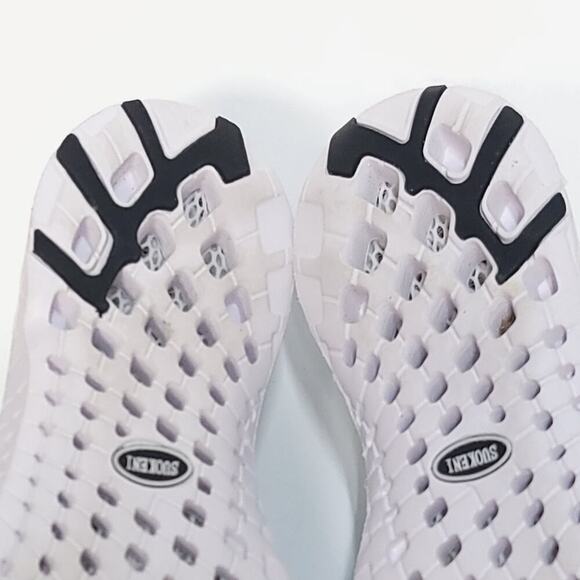 Soukeni Shoes Size 38 7.5 Womens Blue Quick Drying Mesh Slip On Sneaker Water - Picture 13 of 13